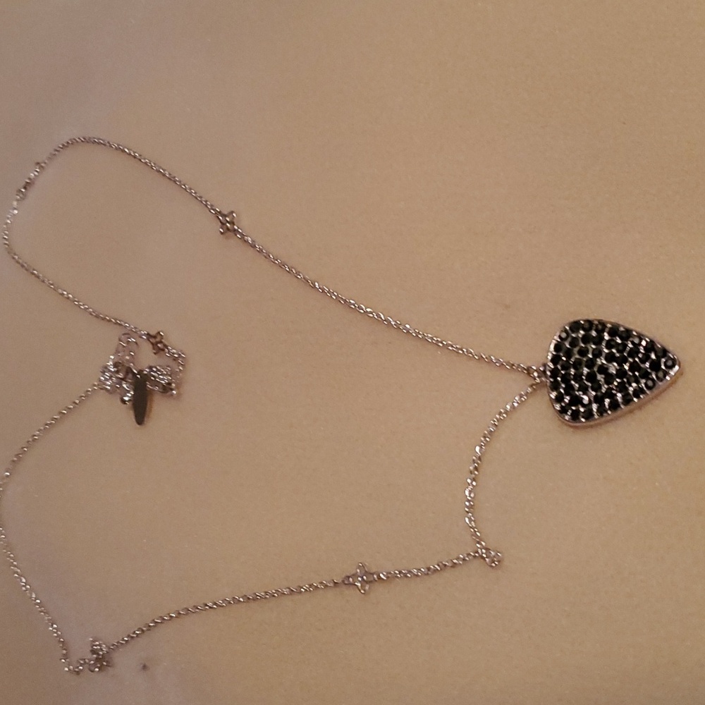 Guitar pick necklace